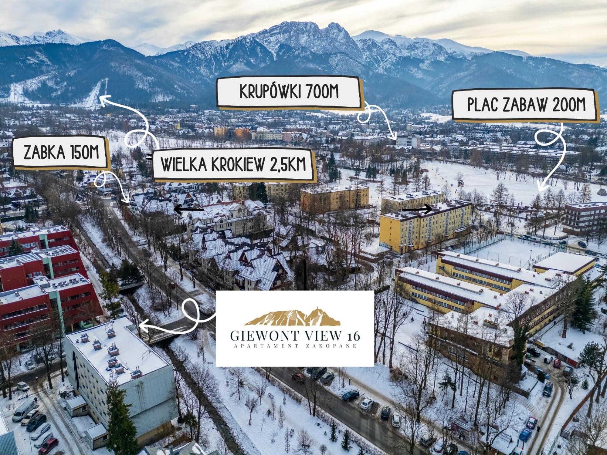 Apartament Giewont View 16 Centrum Zakopane, Zakopane